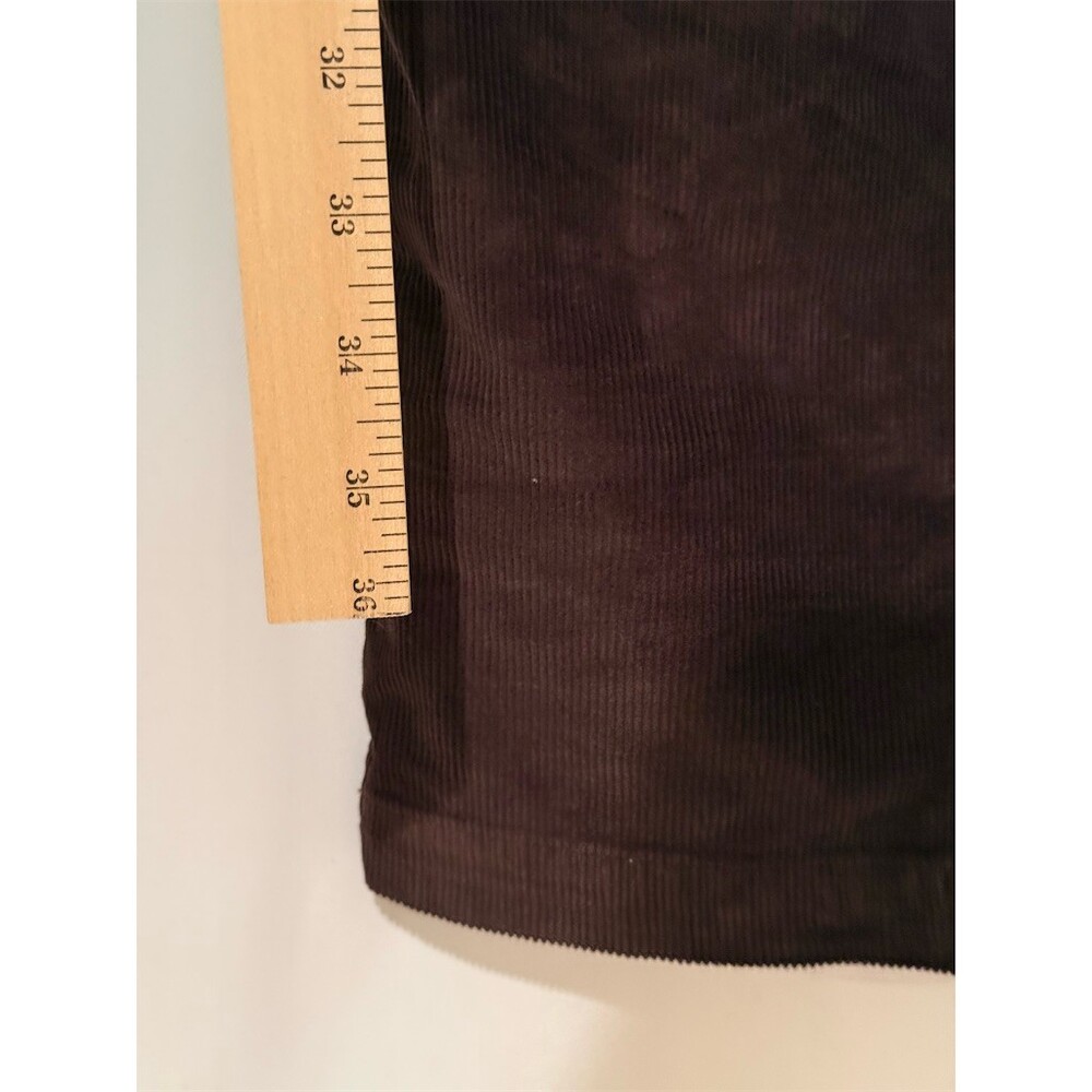 J.Crew Pants Womens Size 31 Brown High Rise Straight Leg Patch Pockets - Picture 5 of 8